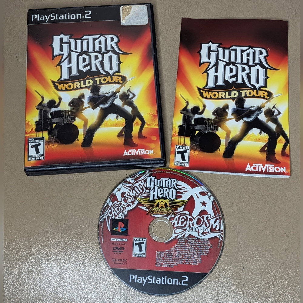 Guitar Hero World Tour for PlayStation 2 (PS2) CIB